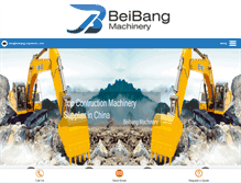 Tablet Screenshot of beibang-machinery.com